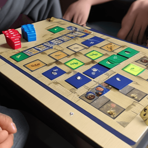 AI generated: Imagine a board game that would be accessible to disabled people and give more details on the compon...