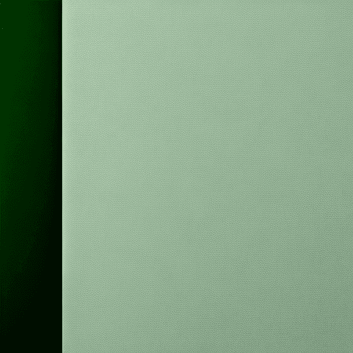AI generated: flat green line on black background
