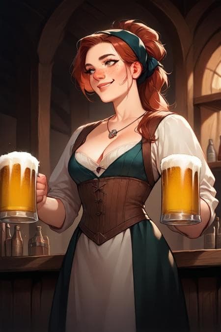 The Medieval Barmaid  Generator - Image 1