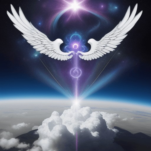 AI generated: Phase-Space Astral soaring in the clouds of the ancient city of the Incas --no People
