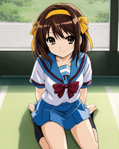 Haruhi Suzumiya LoRA - Image 4