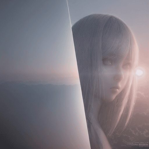 AI generated: photo of a ultra realistic anime girl dramatic light, pale sunrise, cinematic lighting, low angle, t...