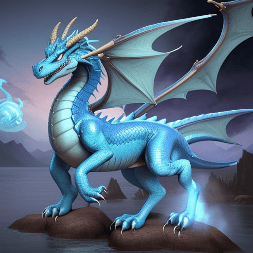 AI generated: /imagine prompt: Dragón oriental --niji 