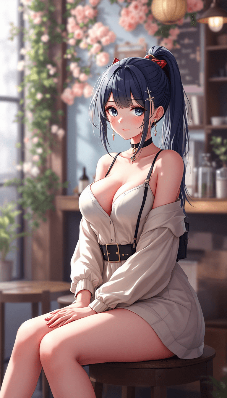 AI generated: amazing anime girl anime style beautiful 21 year old girl, cool cute cute anime girl, cute girl grea...