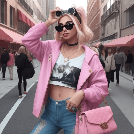 AI generated: a photo looking like an Instagram influencer with a million followers