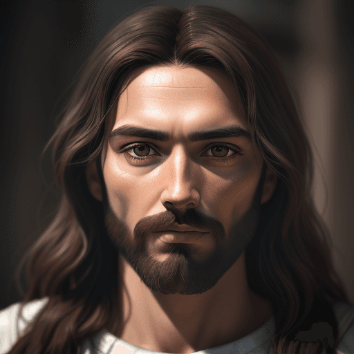 AI generated: close-up of jESUS, ultra-realistic, portrait, shot on a Sony A7III, high quality --ar 35:64 --styliz...