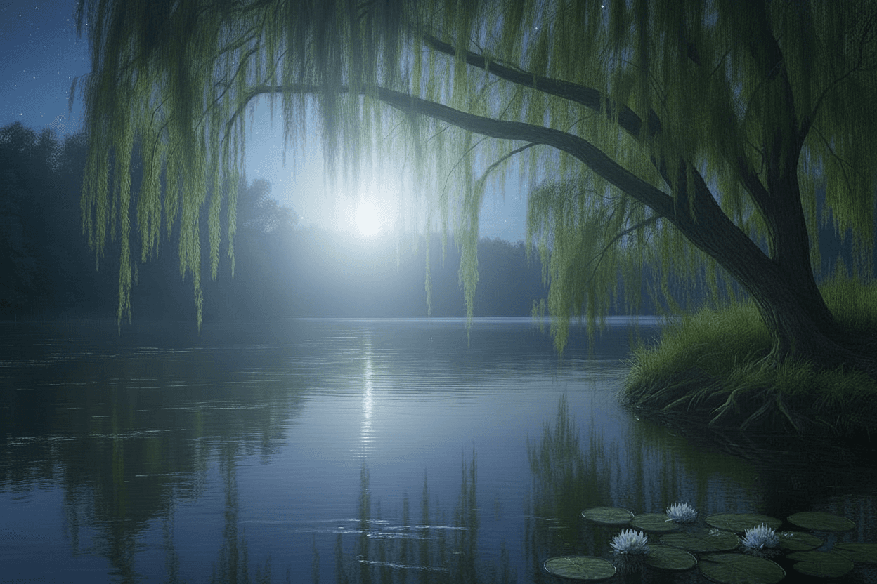 AI generated: add more moon light