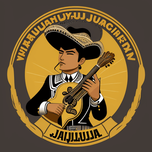 AI generated: logo for a mariachi called youth mariachi guadalajara