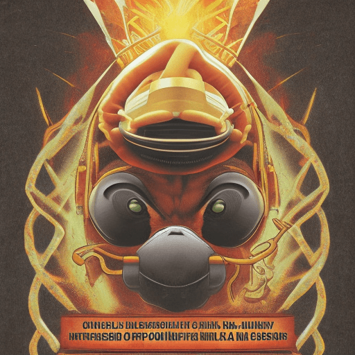 AI generated: This image is a flyer for an interdenominational monthly program organized by the Powerline District...