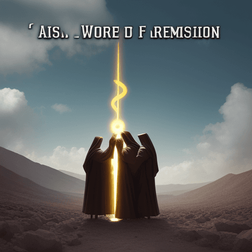 AI generated: A world without of 4 domensions