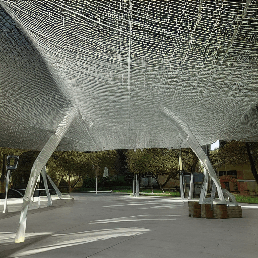 AI generated: DYNAMIC CANOPY WITH LIGHT 
