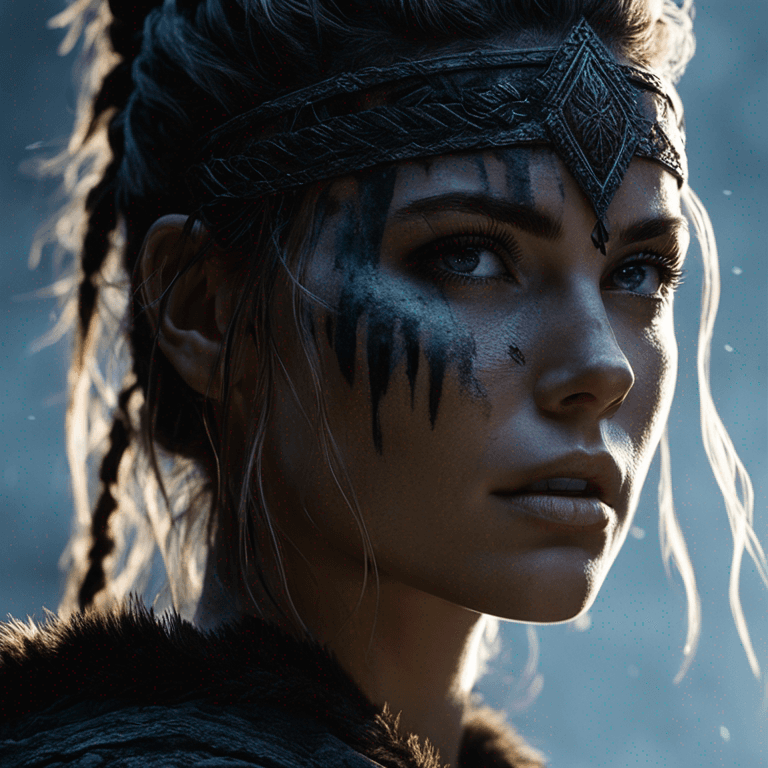 AI generated: Hellblade Senua's Sacrifice