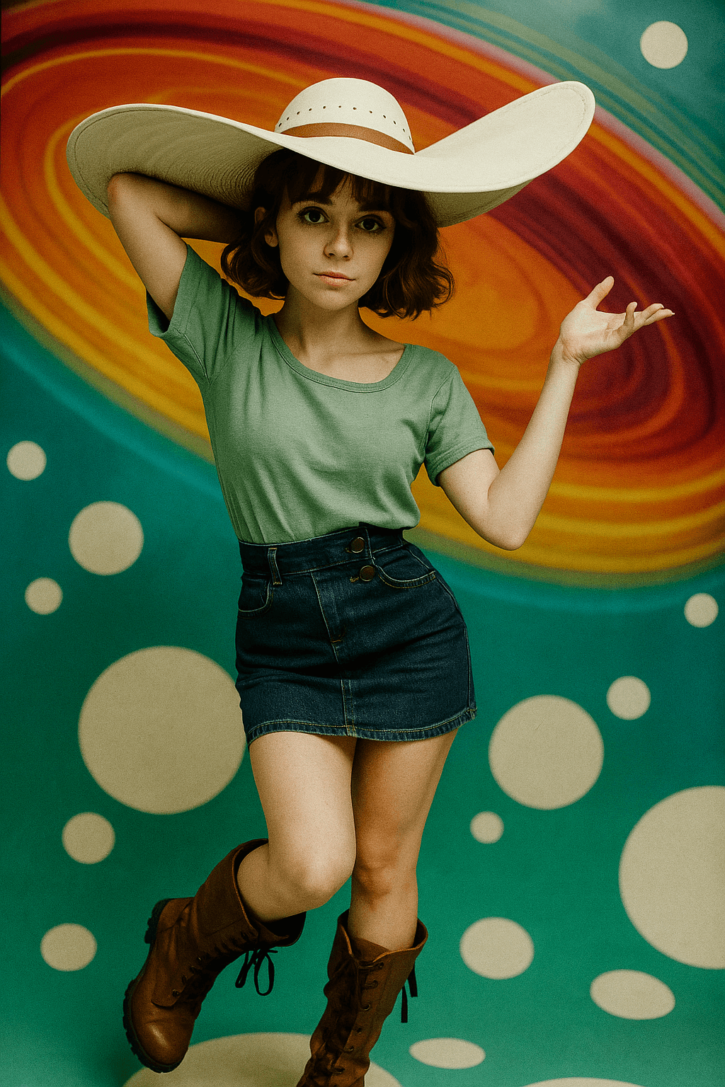 AI generated: Transforme cette image en photographie artistique, ce doit être une prise de vue réelle, cette photo...