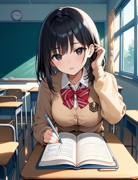 Adjusting Hair | LoRA - Image 1