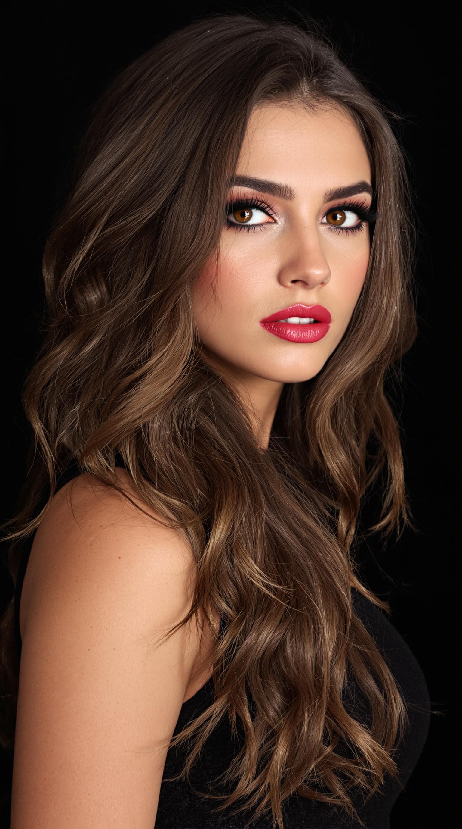 AI generated: "Image is a high-resolution, professionally styled portrait portrait captured with a Sony A1 50.1mb ...