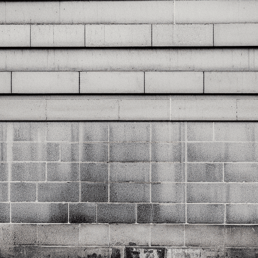 AI generated: just a concrete wall in the urban city