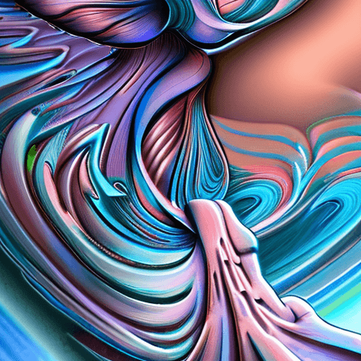 AI generated: photo illustration from a world in the clouds, in the style of tanya shatseva, the stars art group (...