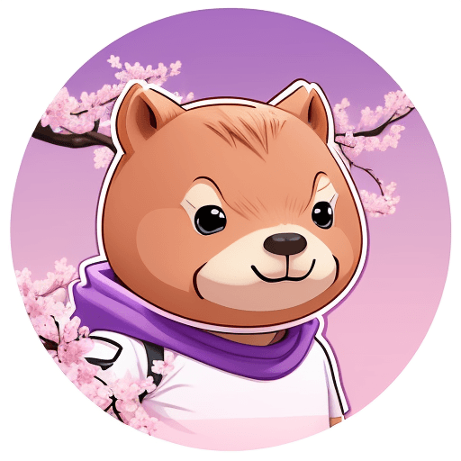 AI generated: imagine mascot mark logo showing an capybara smile, comic book style character, fun, creative, of ci...