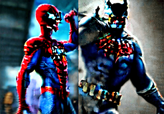 AI generated:  an ultra realistic version of spiderman vs batman