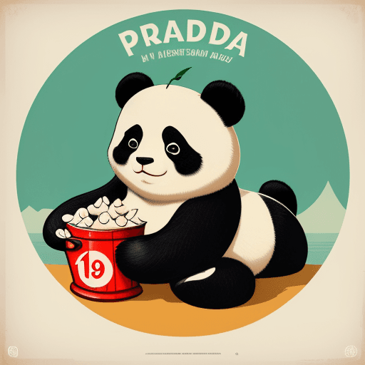 AI generated: In a playful, vintage-inspired design, create a humorous propaganda poster featuring a whimsical pan...