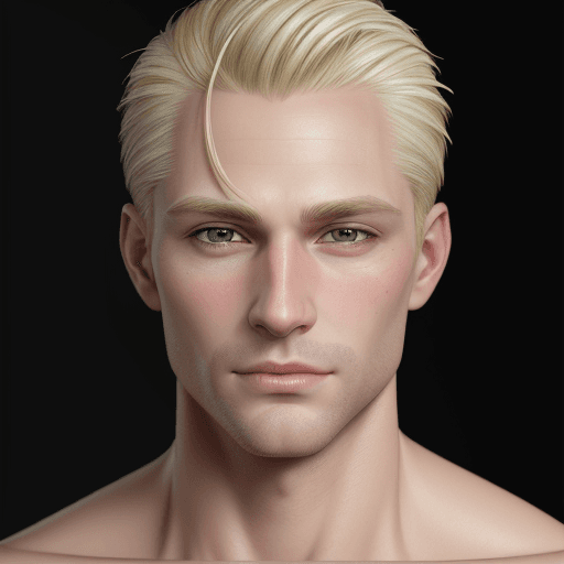 AI generated: 33 year old male, clean shaven, blond hair, detailed facial features, sharp eyes, extremely detailed...
