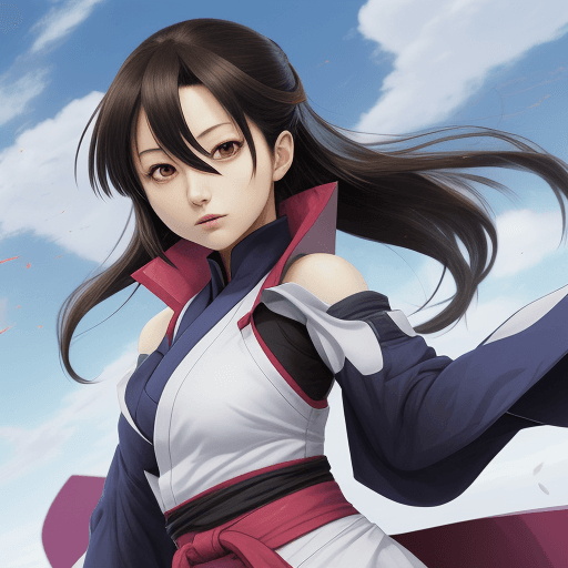 AI generated: atsuko kagari, 