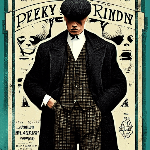 AI generated: PEAKY BLINDERS, COMIC