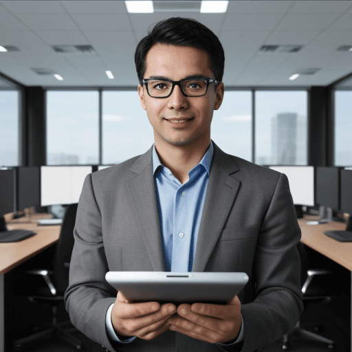 AI generated: CEO of an IT company