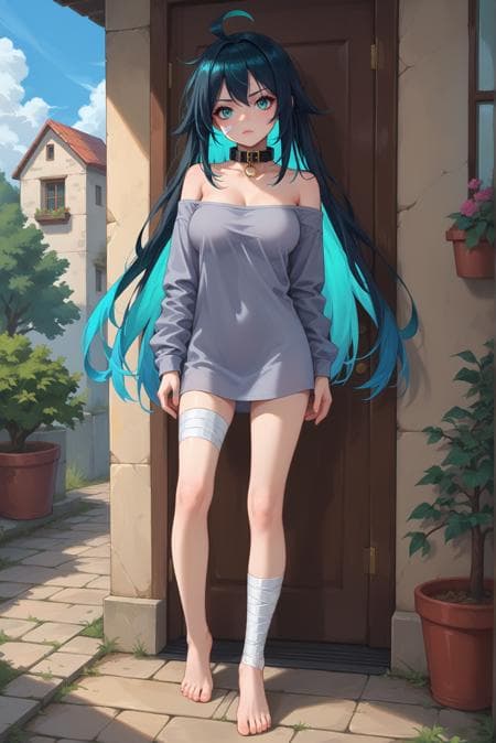 Wendy - Herrscher of The Wind | Houkai Gakuen 2 (Guns Girl Z) | Pony XL & SD1.5