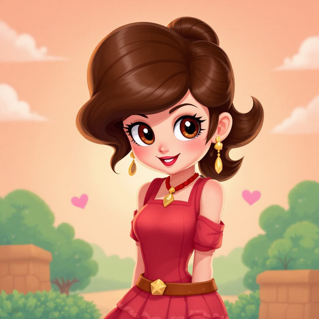 AI generated: Pauline from Mario
