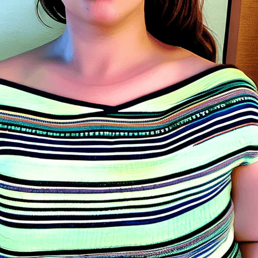 AI generated: Sexy busty young girl