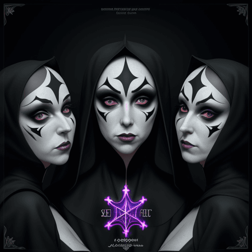 AI generated: sisters of perpetual indulgence 
:: sparks, 32k, full hd, contour light, high contrast, depth of fie...