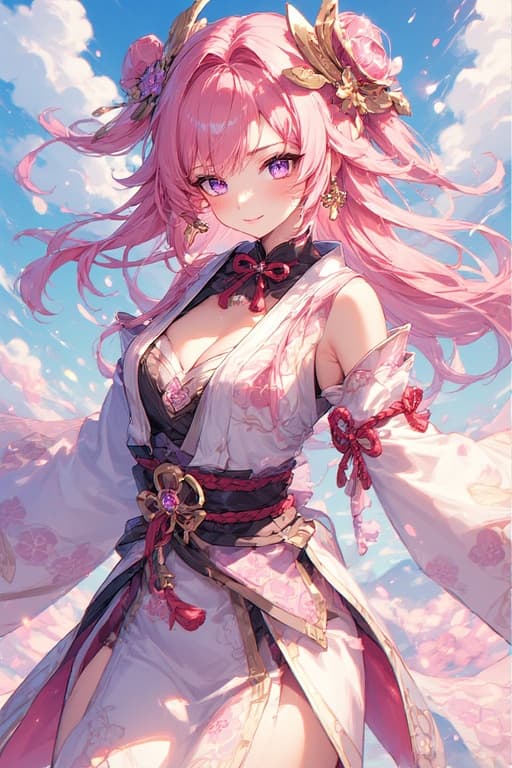 AI generated: (anime art of a cute girl  masterpiece, 4k, best quality, anime art