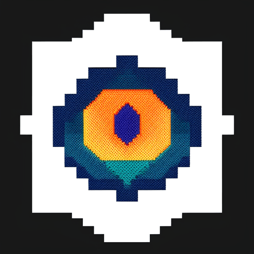 AI generated: Pixel art logo