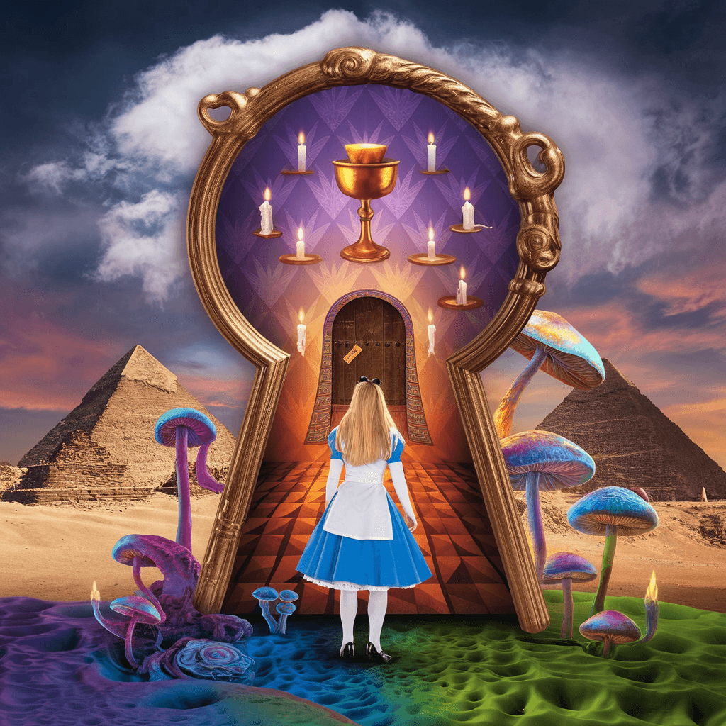 AI generated: In high, surreal, psychedelic detail and rendered in 8k. Reality is merely an illusion, albeit a ver...