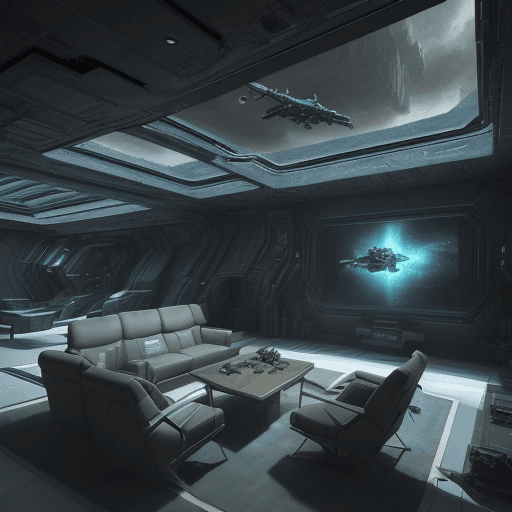 AI generated: High resolution photography interior design, dreamy sunken living room conversation pit, Design a ca...