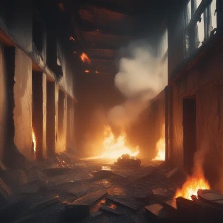 Burning Building - Image 3