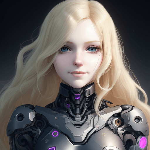 AI generated: [three-quarter close-up::12], [gorgeous face, long blond wavy hair, (pale skin:1. 2), pastel lightin...