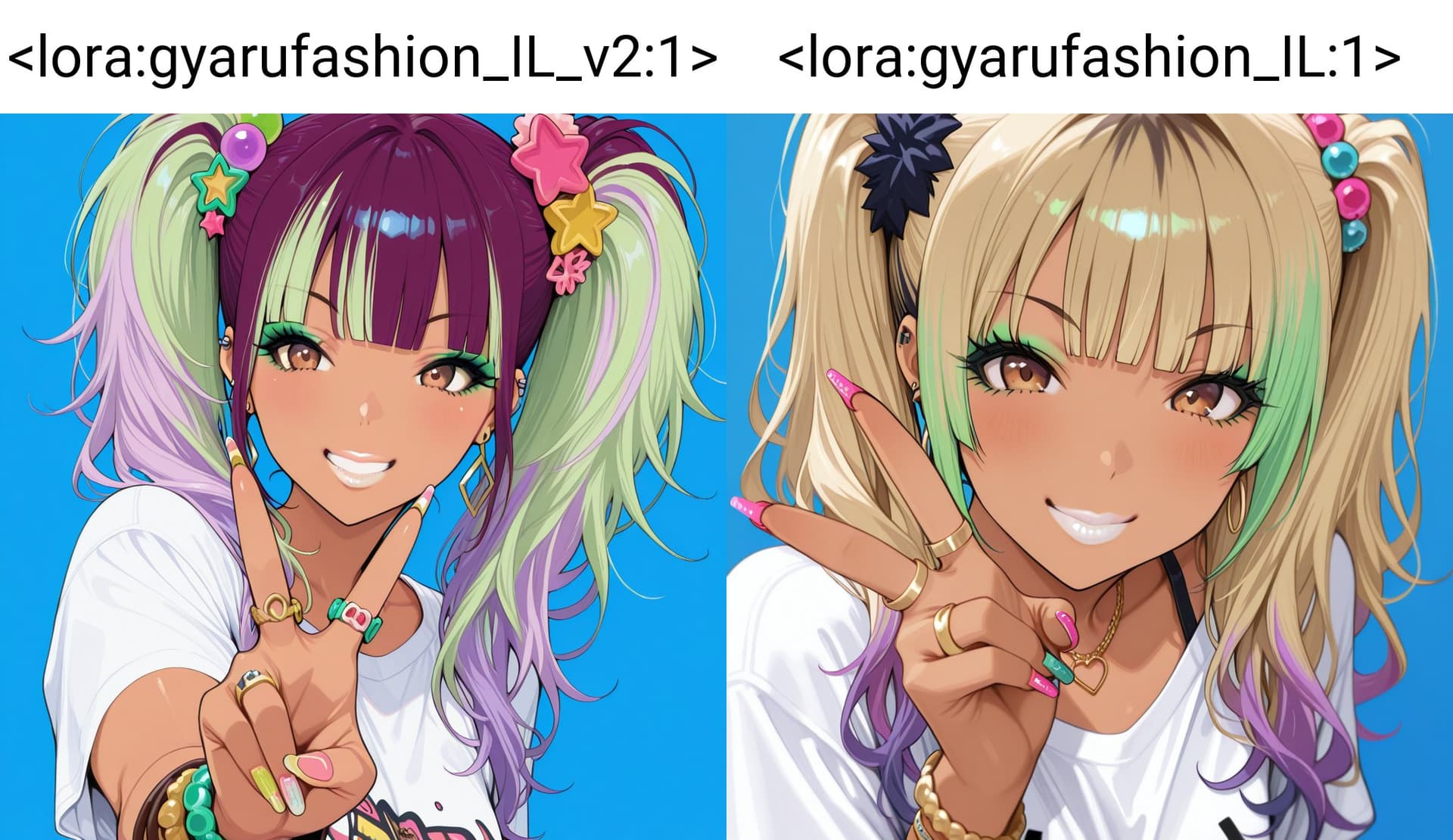 Gyaru Style Fashion