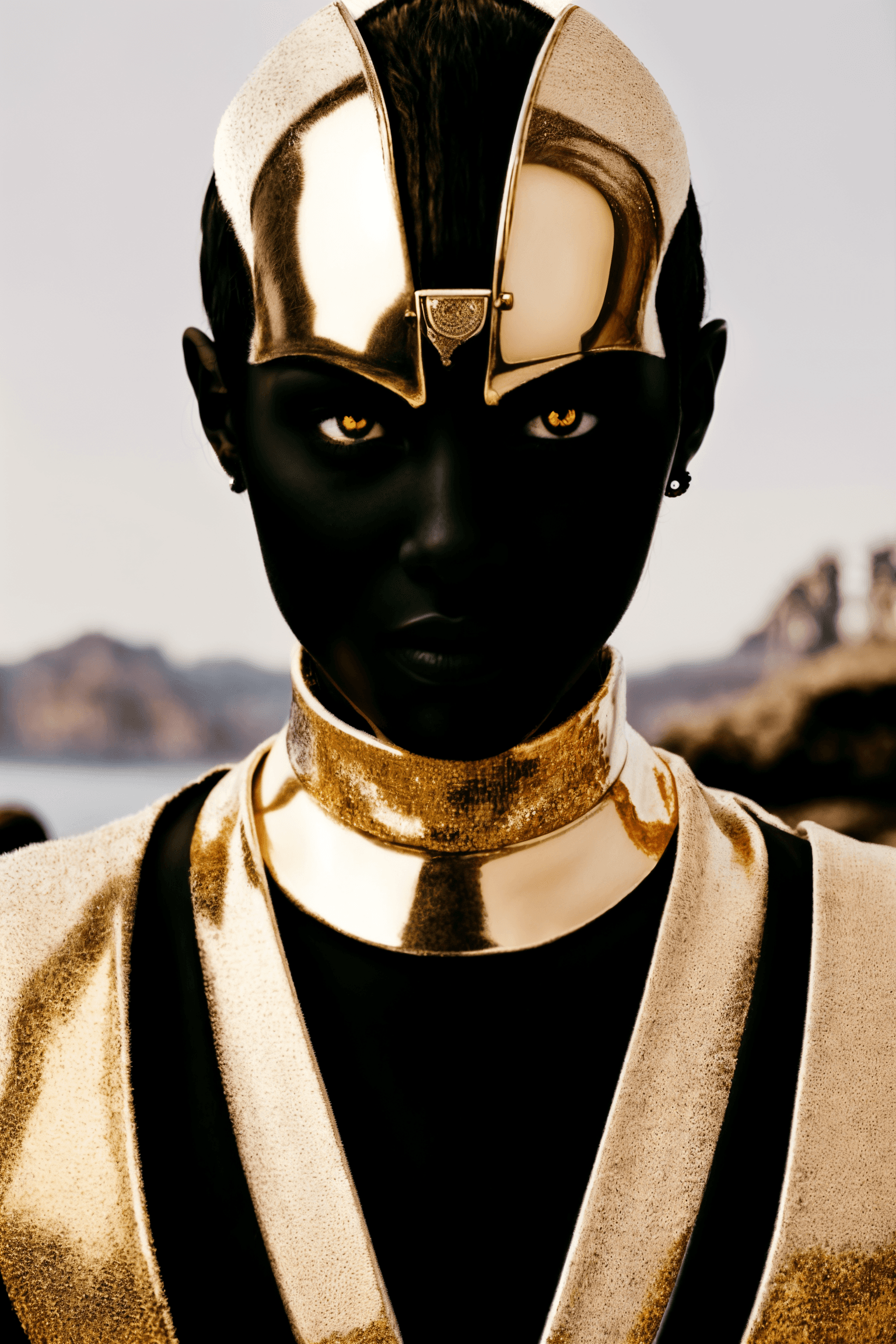 AI generated: glamour shot of queen of the damned a femme fatale, morbide, dark, very detailed, rendered in octane...