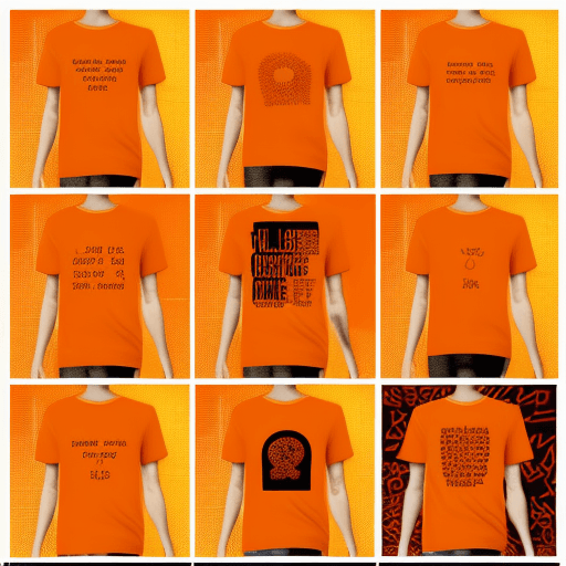 AI generated: Creat an image T-Shirt full with orange with
Abstract expressions_: Emotional, expressive, or though...