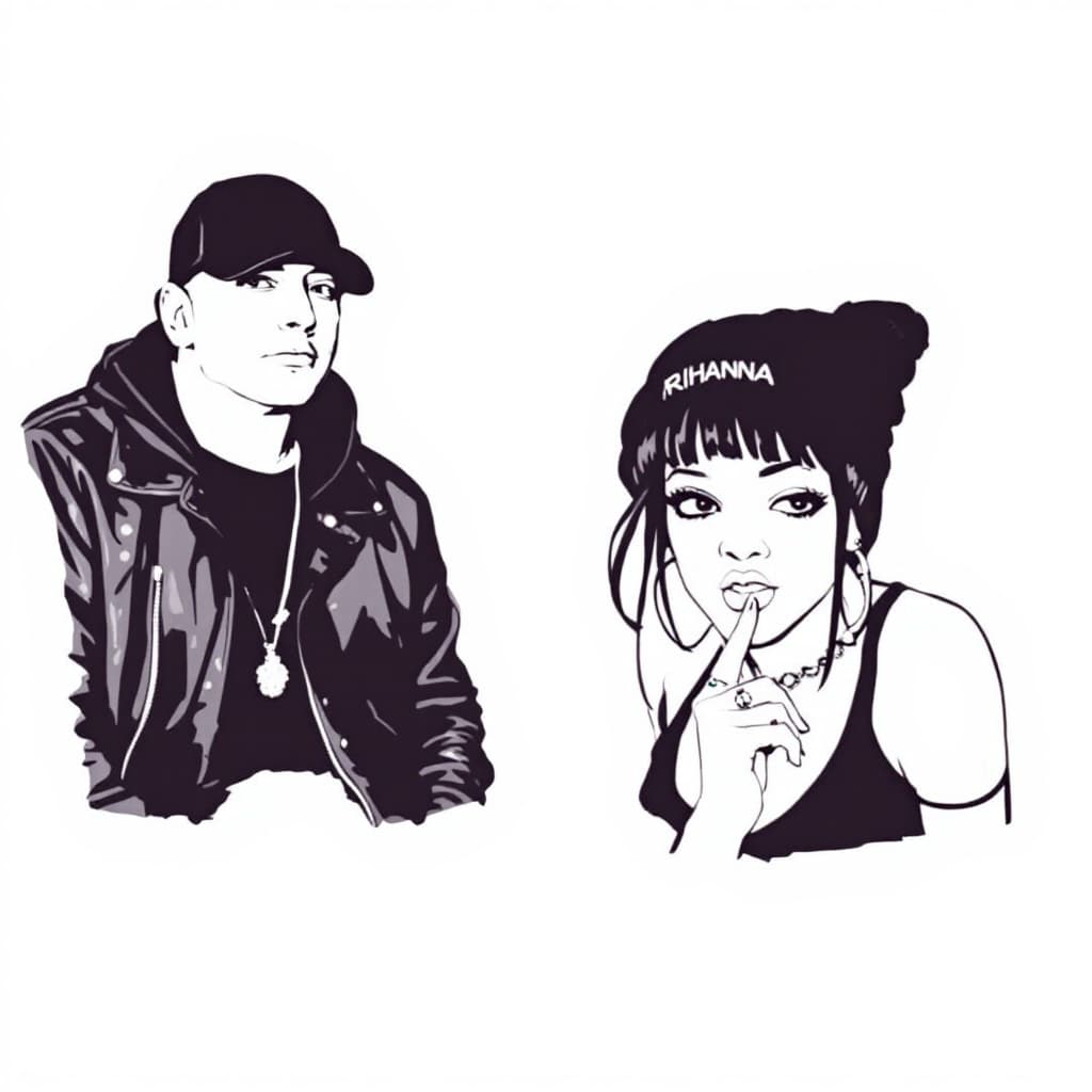 AI generated: Eminem AND Rihanna
