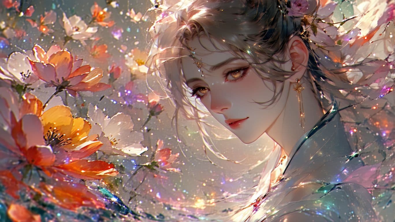 AI generated: a beautiful  girl, intricate, highly detailed, digital painting, pixiv, The artwork should she evoke...