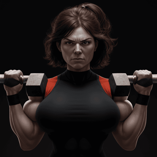 AI generated: Strongwoman ,4k ultra HD 