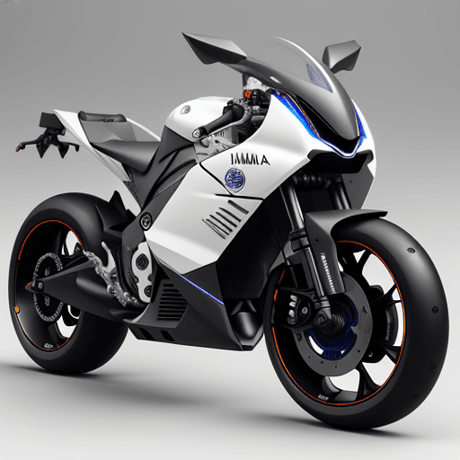 AI generated:  A robotic themed automatic motor designed by Yamaha Lexi, Robotic, sleek, minimal, concept art, mot...