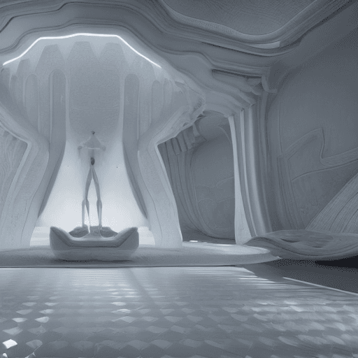AI generated: Absolutely perfect male anatomy house. It is the shape of a monk in Buddhism. Crafted from beautiful...