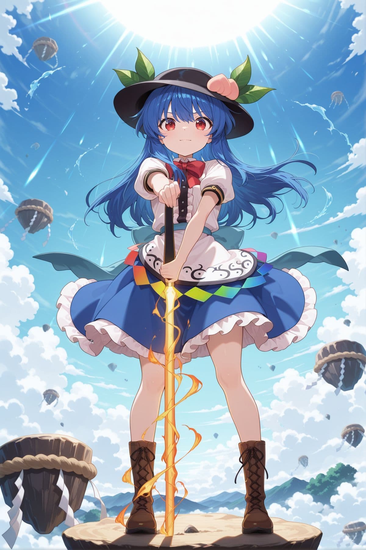 Tenshi Hinanawi (Touhou Project) -  比那名居天子 (東方)