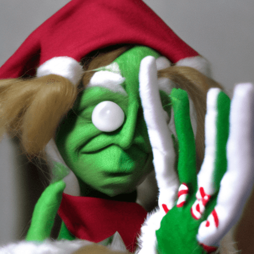 AI generated: Elf doing the goatse