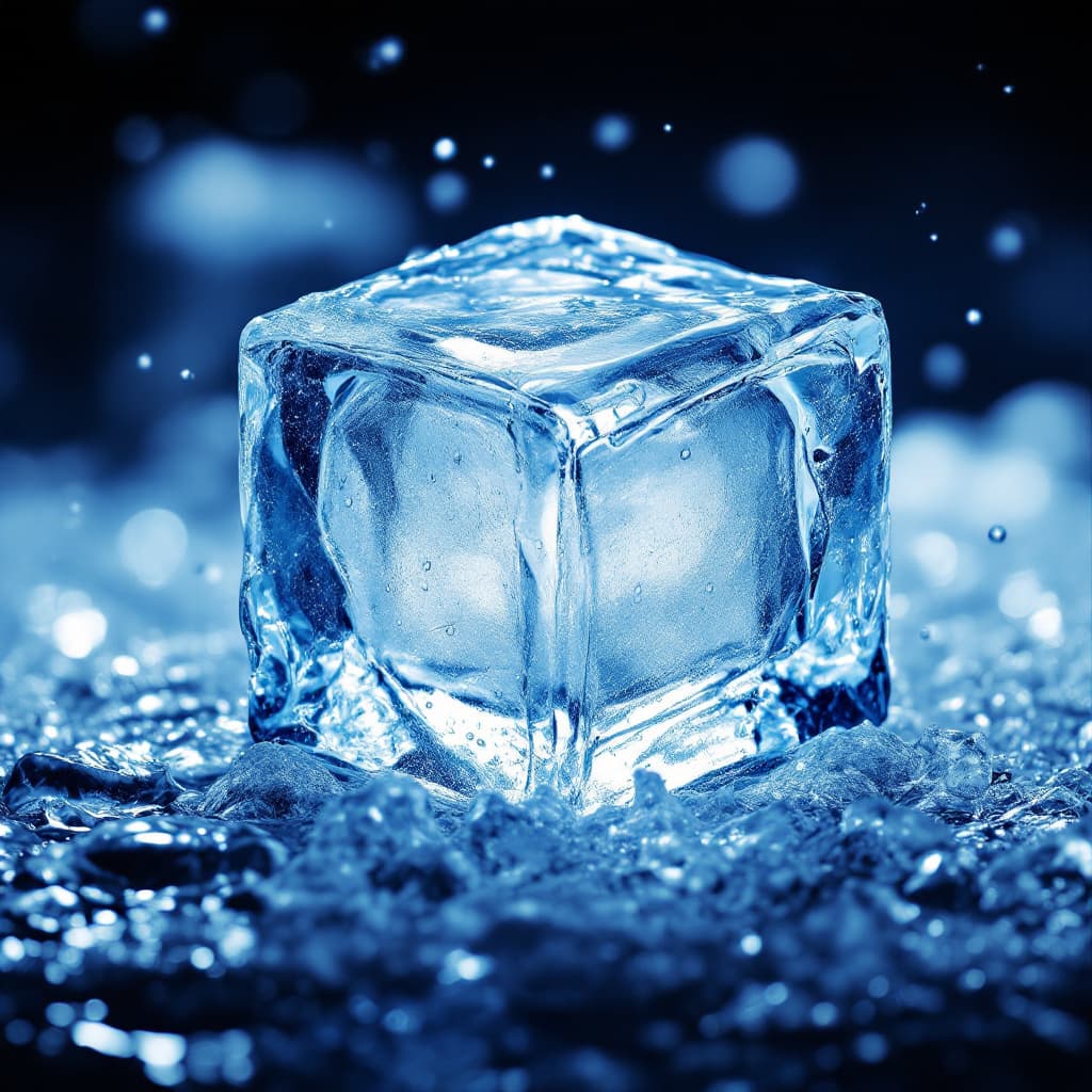 AI generated: ice cube