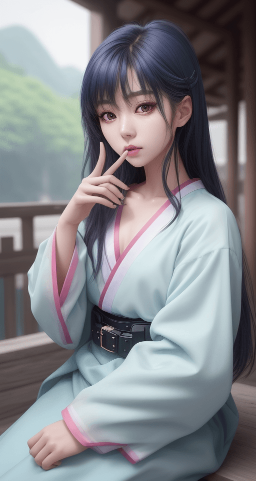AI generated: Stable Diffusion prompt: 1girl, colorful, (detailed skin:1.3), sharp focus, delicate, (beautiful gor...